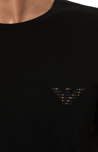 Хлопковая футболка EMPORIO ARMANI, арт. 211818/4R483, фото 5