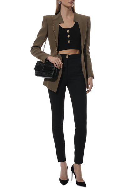 Топ из вискозы BALMAIN, арт. XF1AB055/KB39, фото 2