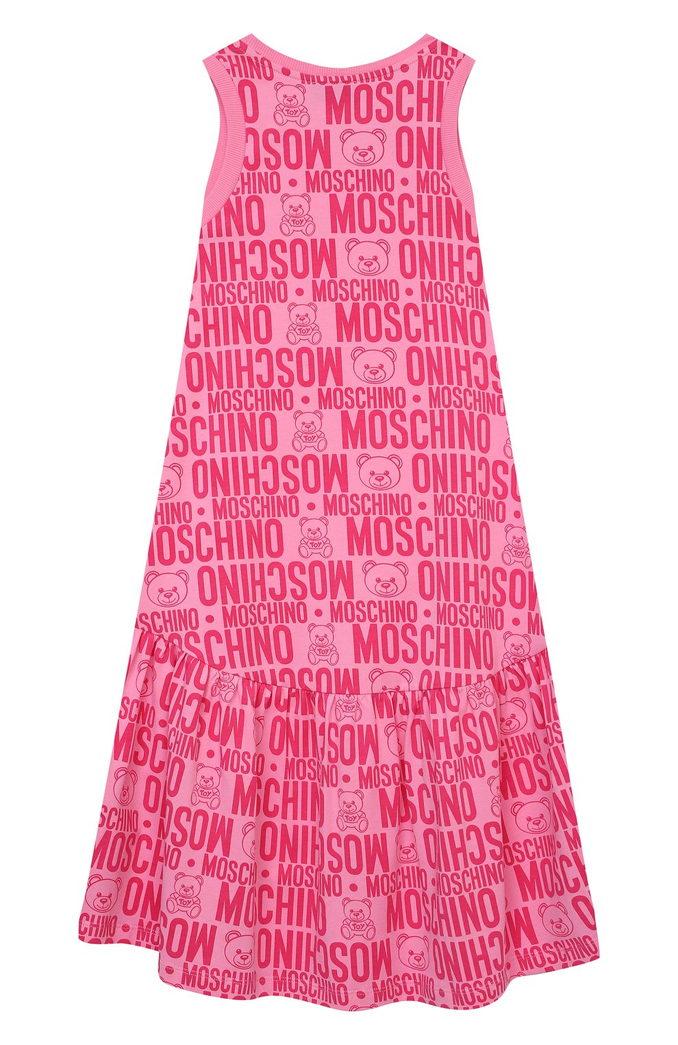 Хлопковое платье MOSCHINO, арт. HDV0A5/LBB59/10A-14A, фото 2