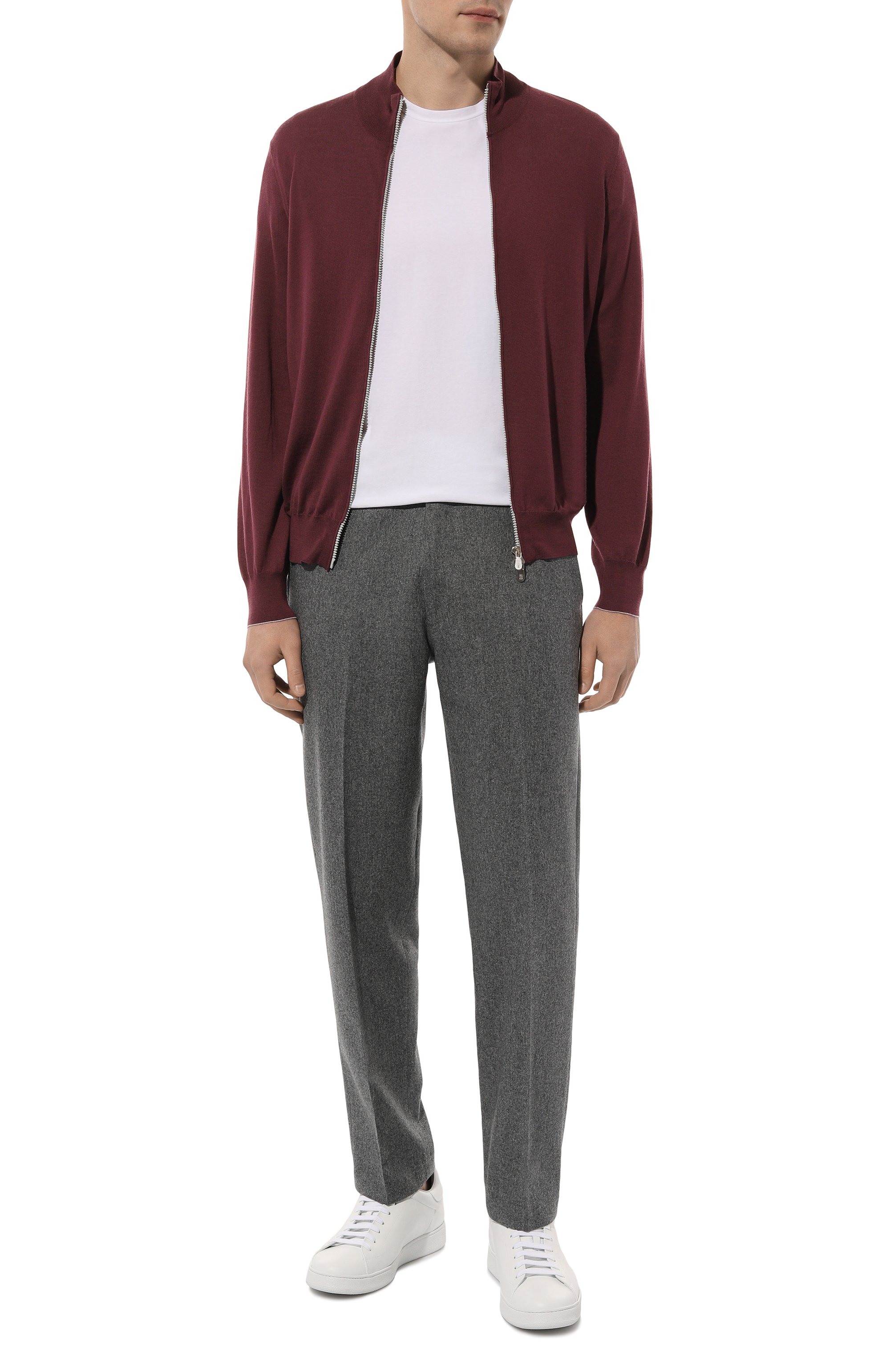 Кардиган из шерсти и кашемира BRUNELLO CUCINELLI, арт. M2400106, фото 2