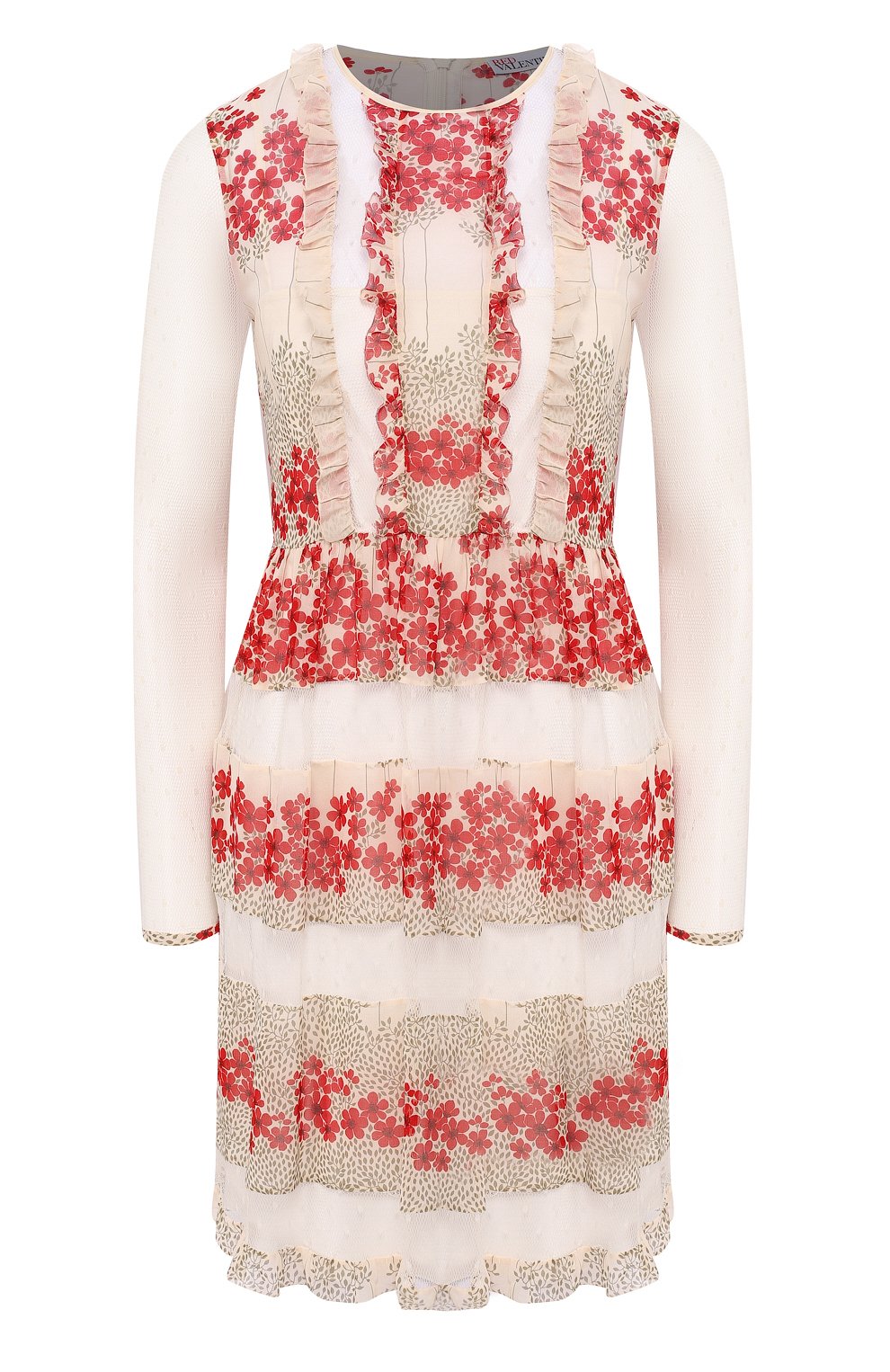 Платье REDVALENTINO белого цвета по цене 89950 руб., арт. SR3VAG30/4AR, фото 1 Платье REDVALENTINO, арт. SR3VAG30/4AR, фото 1