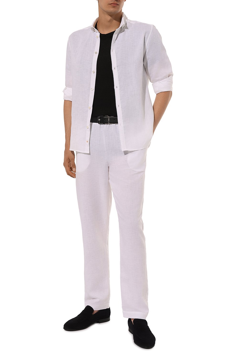 Льняная футболка ZIMMERLI, арт. S1369-43100, фото 2