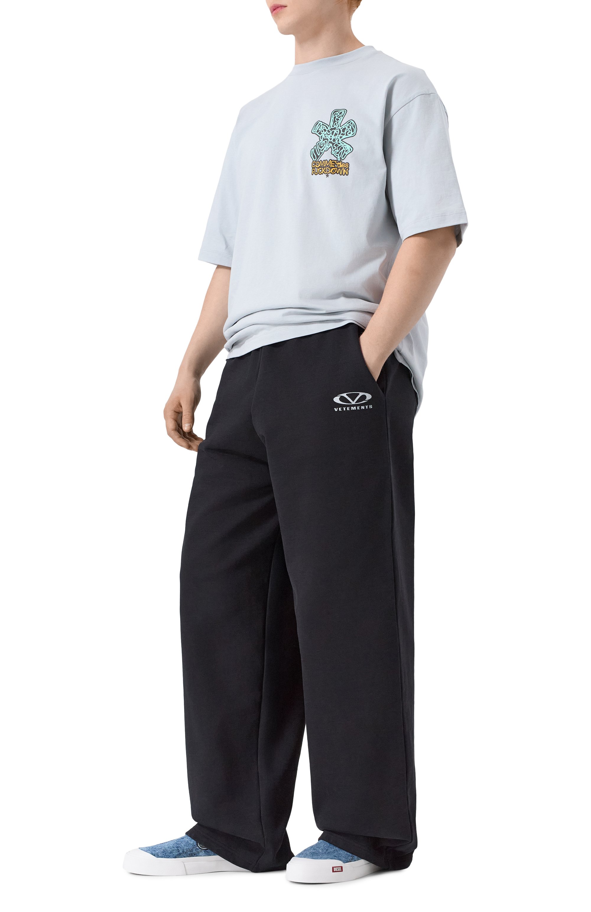 Текстильные слипоны s-athos nmd so DIESEL, арт. Y03556/P8112, фото 2