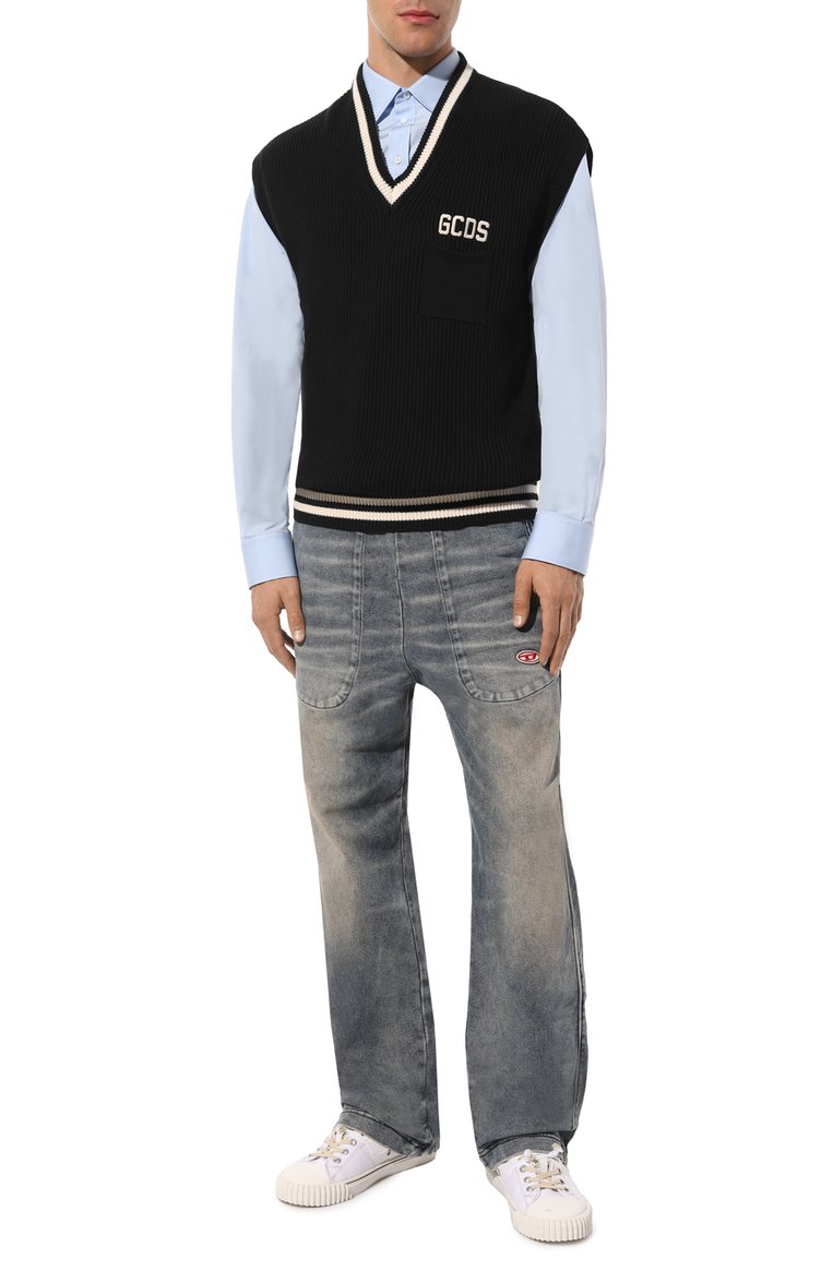 Хлопковая рубашка DSQUARED2, арт. S74DM0660/S36275, фото 2