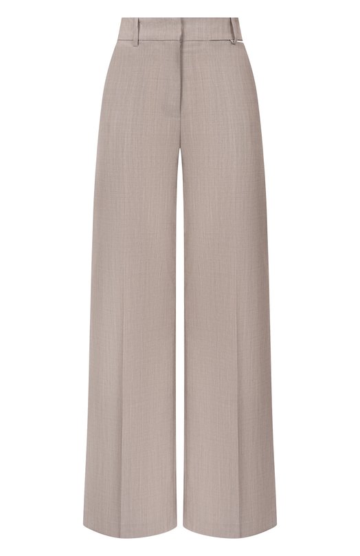 Шерстяные брюки Erika Cavallini P6SZ12 Бежевый P6SZ12