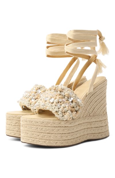 Женские текстильные босоножки peony NAKED WOLFE, арт. PE0NY/R0PE