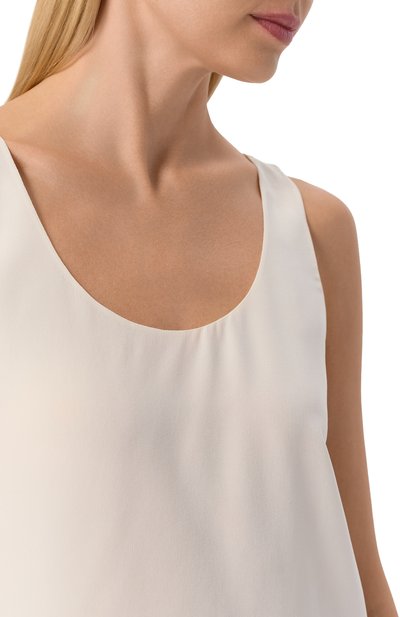 Шелковый топ MVST кремового цвета по цене 59950 руб., арт. M26.2PW.B034/F090, фото 5 Шелковый топ MVST, арт. M26.2PW.B034/F090, фото 5