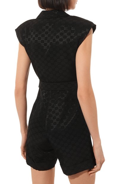 Комбинезон из хлопка и вискозы GUCCI, арт. 674467 Z8AUI, фото 4