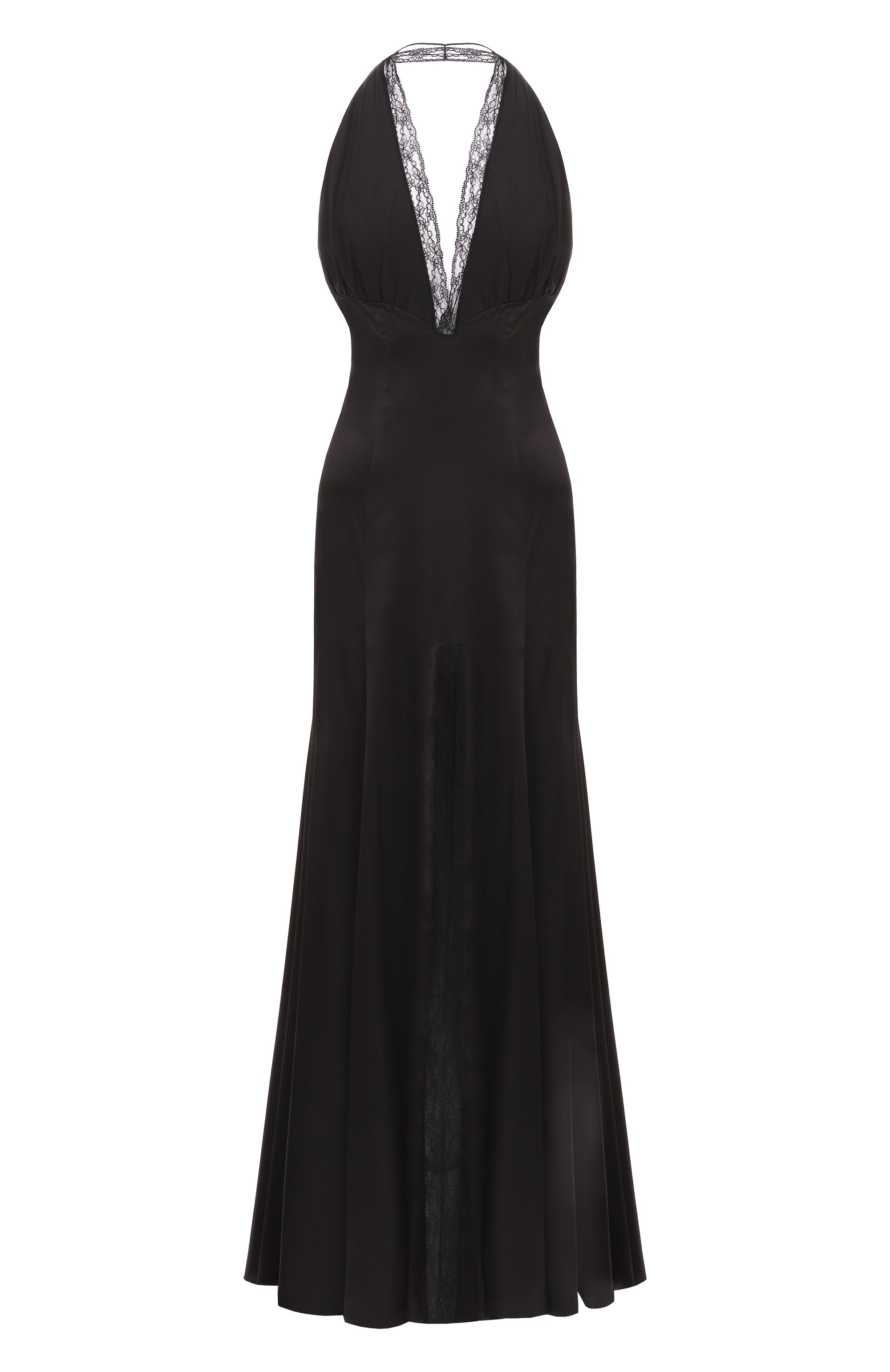 Атласное платье LOUVE черного цвета по цене 279000 руб., арт. 25-01-01-26-01-01-01, фото 1 Атласное платье LOUVE, арт. 25-01-01-26-01-01-01, фото 1