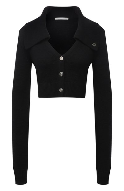 Женский кардиган из хлопка и шерсти HELMUT LANG, арт. L04HW705