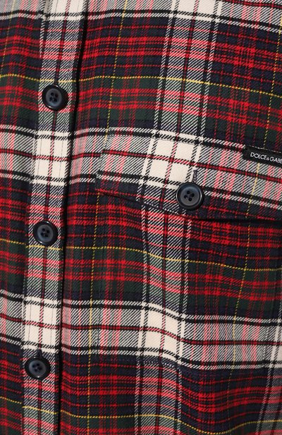 Хлопковая рубашка DOLCE & GABBANA, арт. G5IY9T/FQ6CU, фото 5