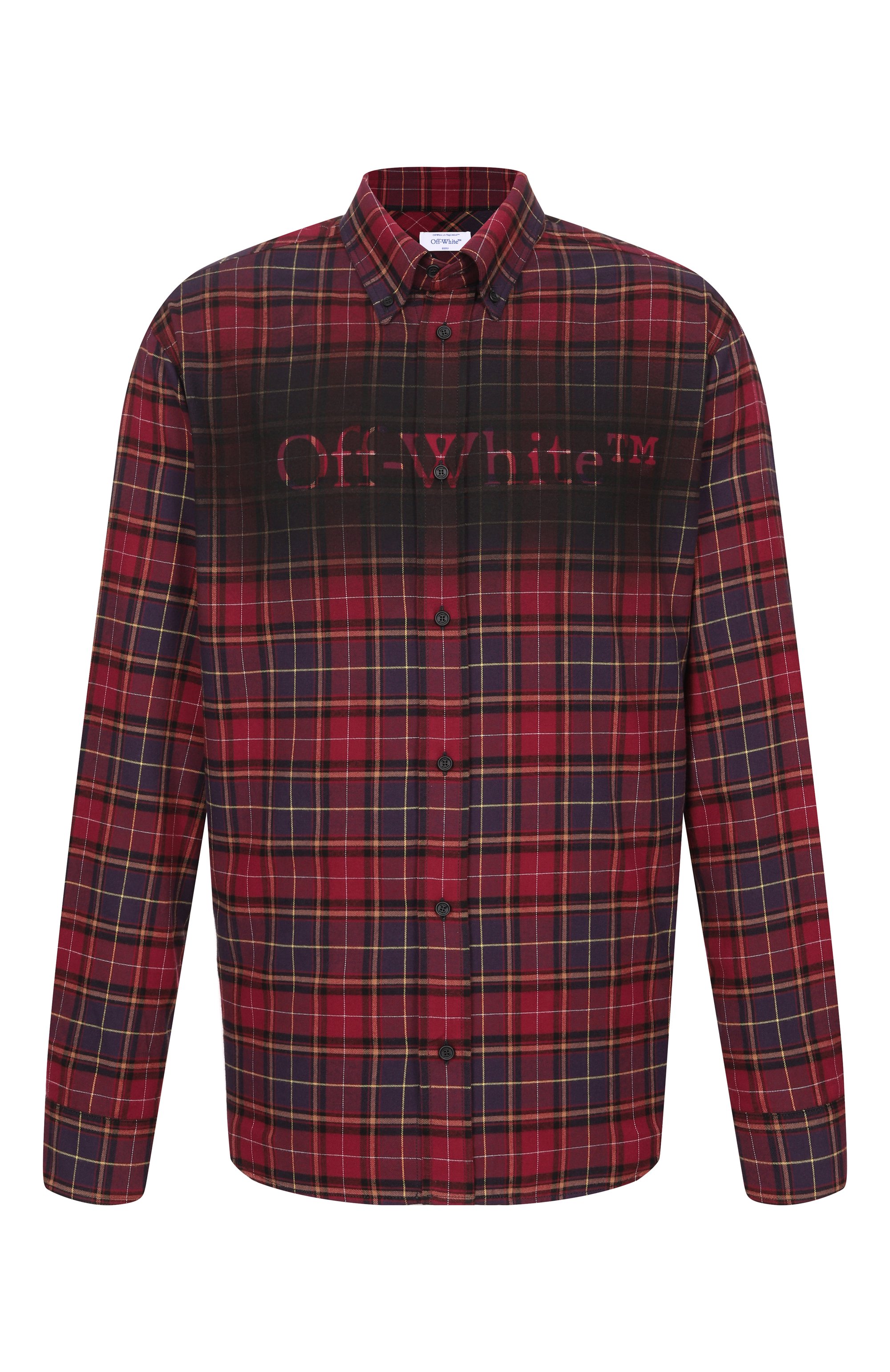 Хлопковая рубашка OFF-WHITE, арт. 0MGE04MF25FAB003, фото 1