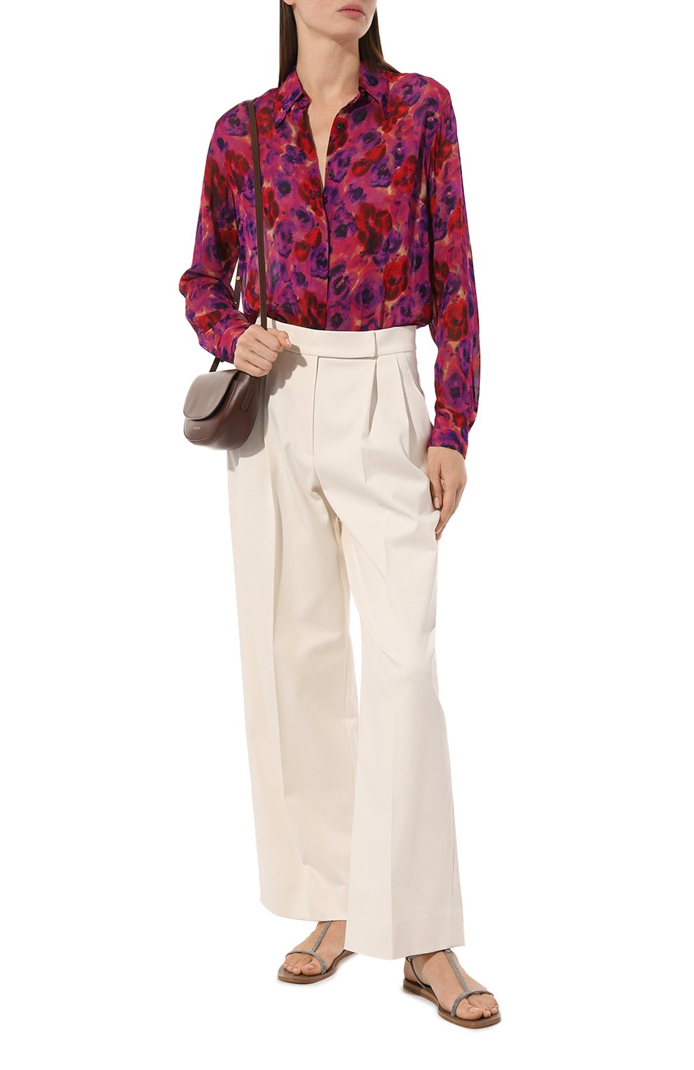 Рубашка из вискозы DRIES VAN NOTEN, арт. 231-010701-6139, фото 2