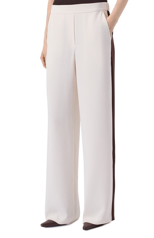 Брюки P.A.R.O.S.H. D233005B/PANTY26 Кремовый  D233005B/PANTY26 Фото 3