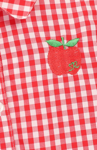 Хлопковая блузка SONIA RYKIEL ENFANT, арт. 20S1SH07, фото 3