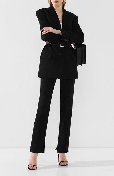 Шерстяные брюки ALEXANDER WANG, арт. 1W494089B2, фото 2