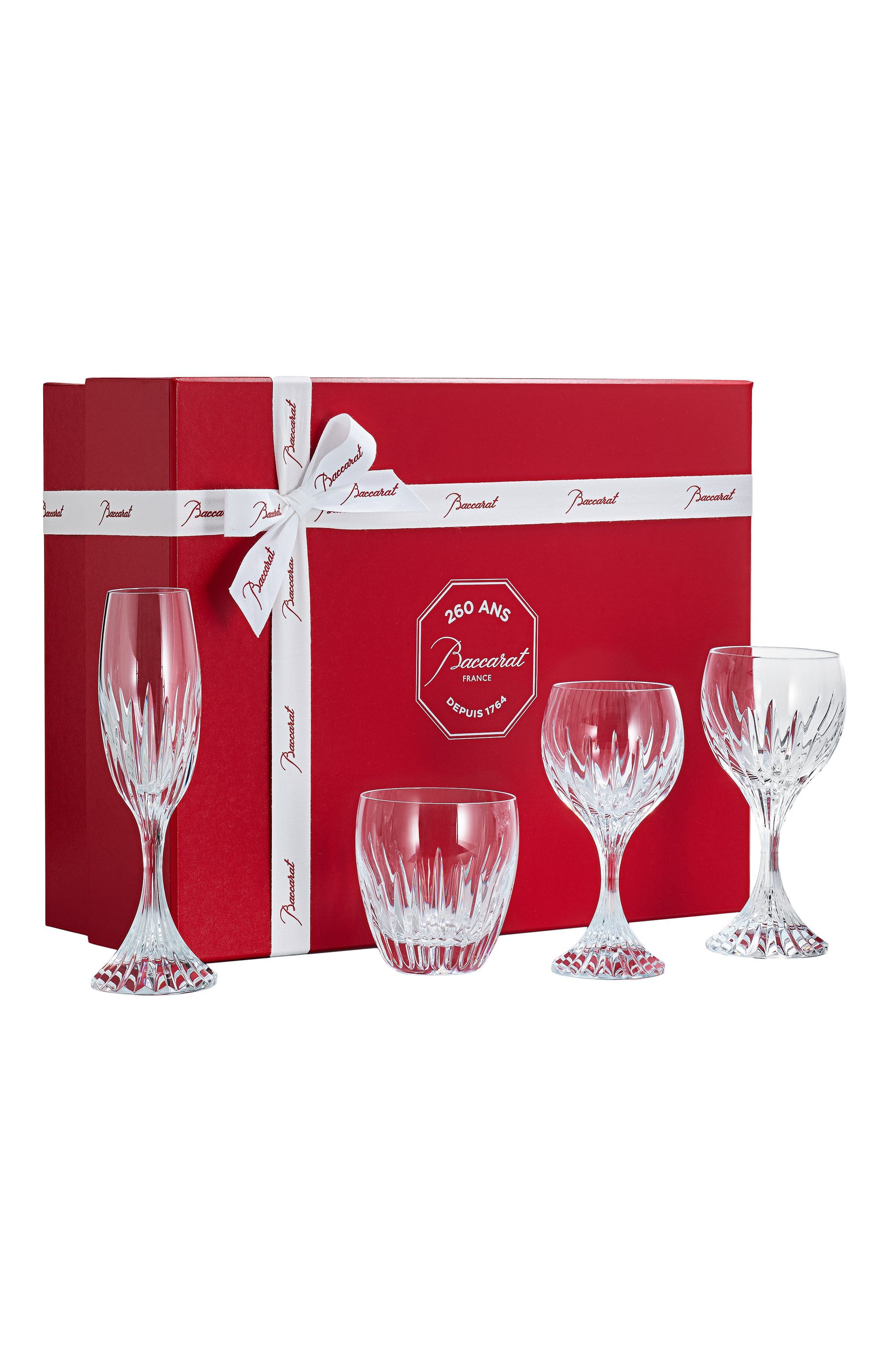 Набор massena 260th из фужеров для вина, шампанского и стакана для виски BACCARAT, арт. 2 817 062, фото 1