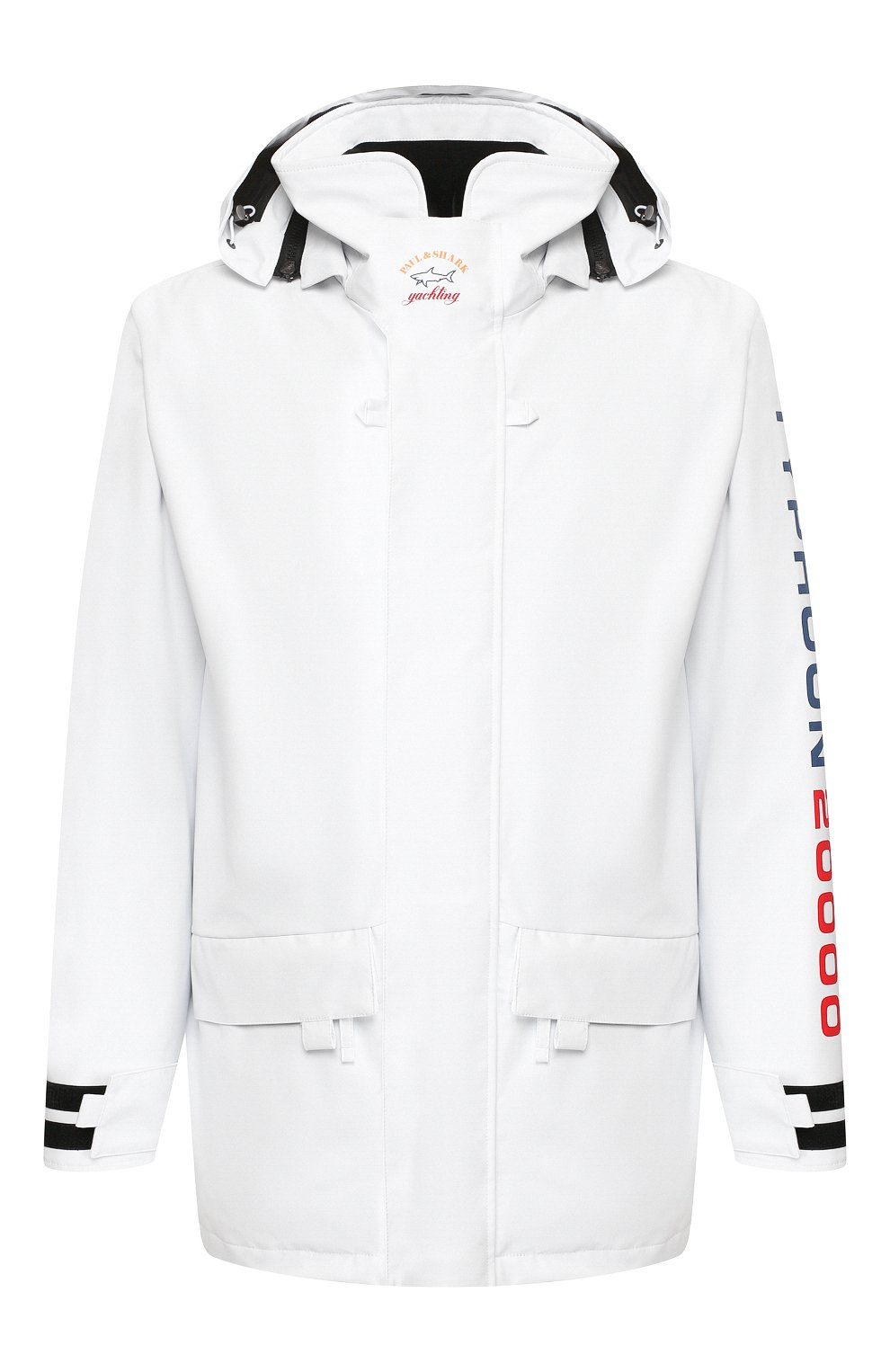 Парка PAUL&SHARK белого цвета по цене 61500 руб., арт. I19P2144, фото 1 Парка PAUL&SHARK, арт. I19P2144, фото 1