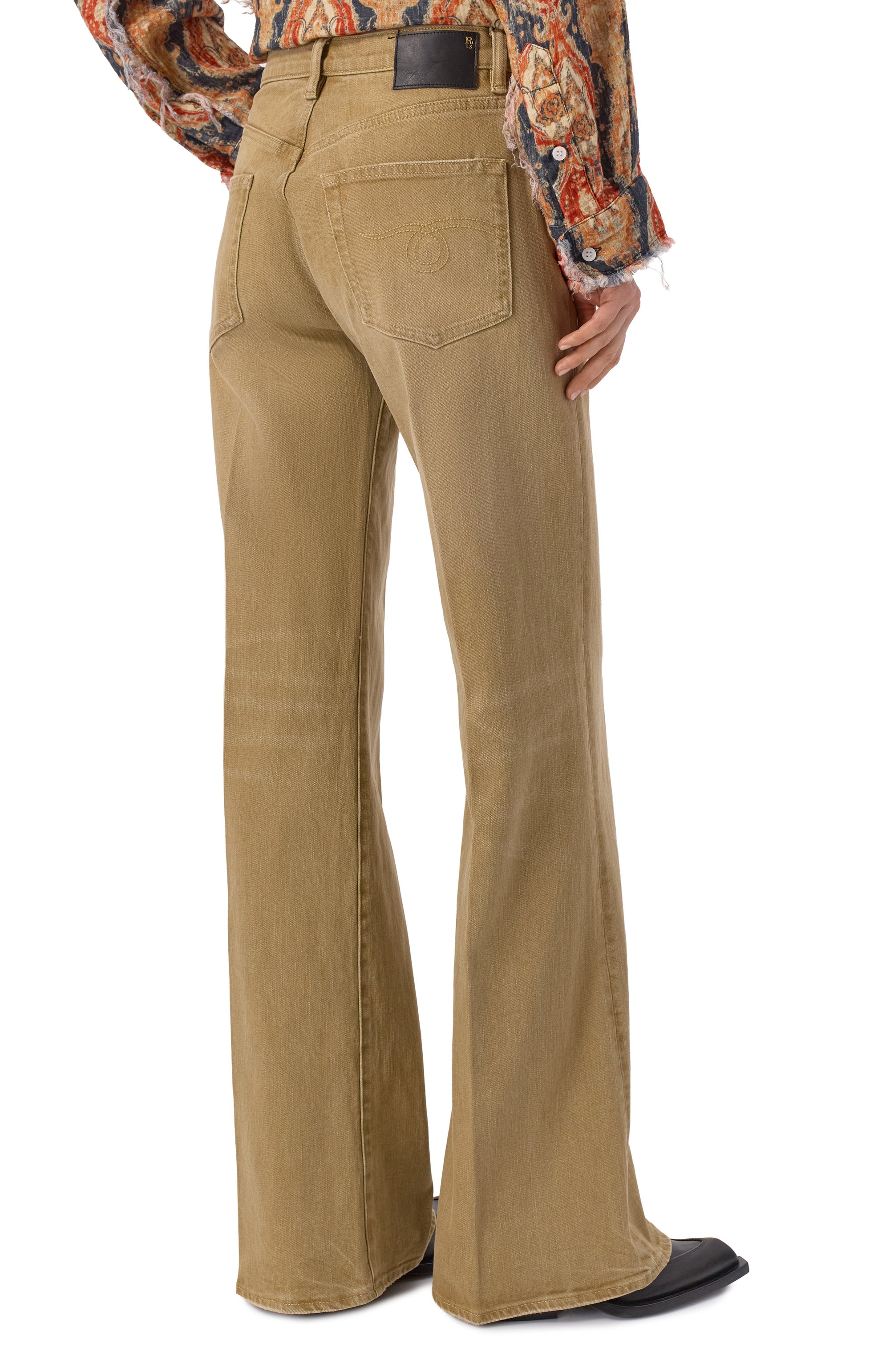 Джинсы charlotte R13, арт. R13WD188-D393B, фото 4