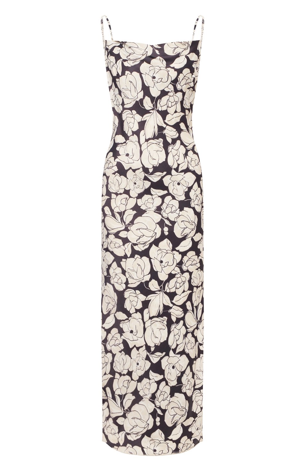 Платье из вискозы NANUSHKA, арт. WILL0W_P0RCELAIN R0SE_PRINTED SLIP SATIN, фото 1
