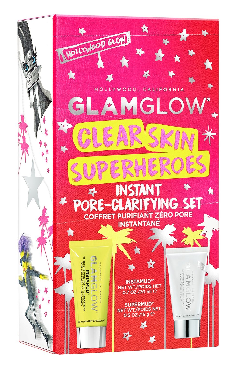 Набор косметический clear skin superheroes: instant pore-clarifying set GLAMGLOW, арт. 889809009533, фото 2