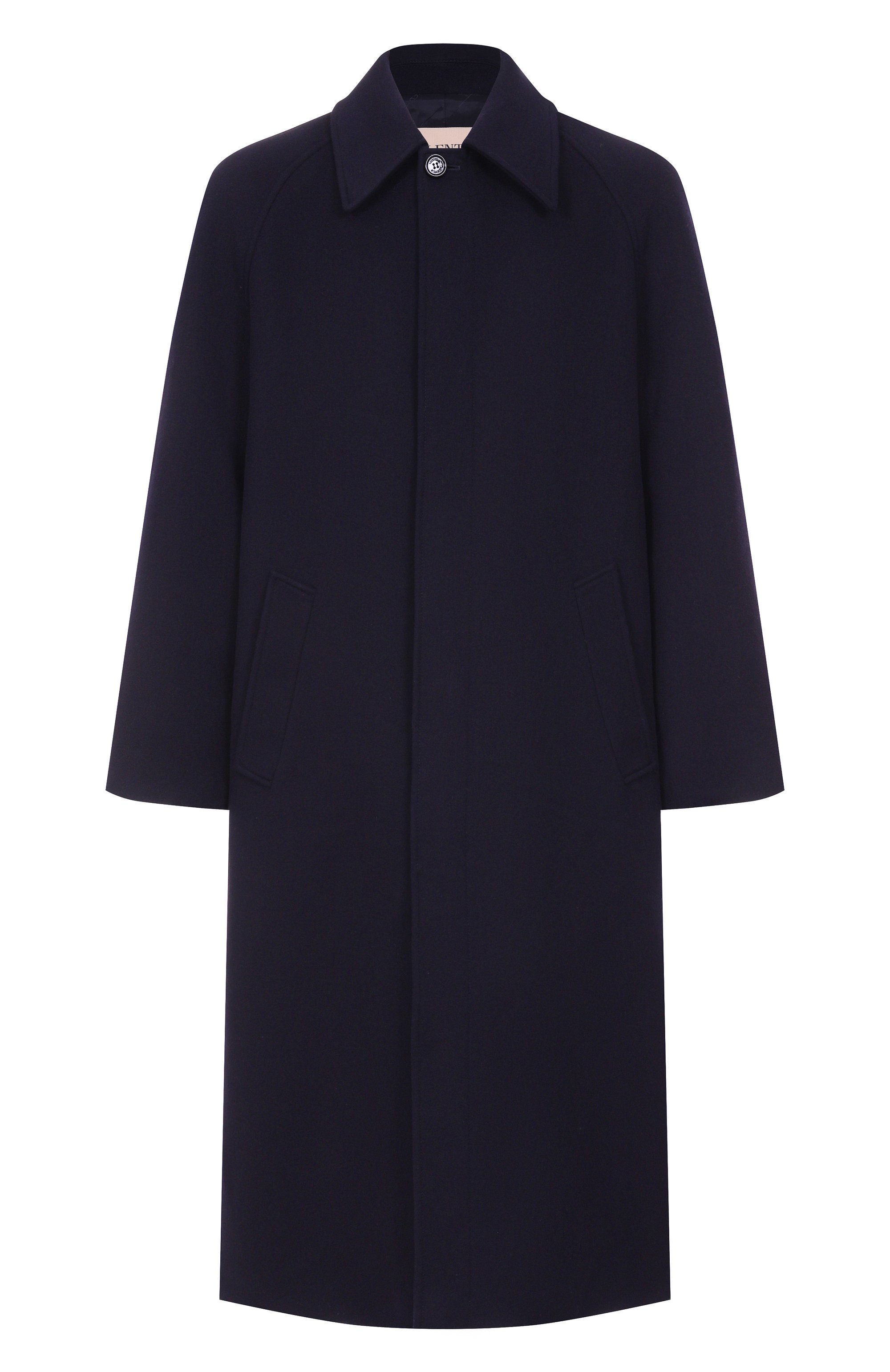 Пальто из шерсти и кашемира VALENTINO темно-синего цвета по цене 570000 руб., арт. 7V3CAK00/2KA, фото 1 Пальто из шерсти и кашемира VALENTINO, арт. 7V3CAK00/2KA, фото 1
