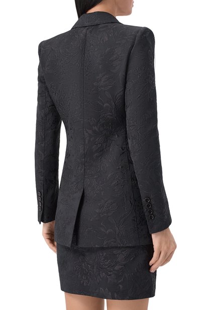 Жакет из хлопка и шелка DOLCE & GABBANA, арт. F29QGT/HJMRF, фото 4