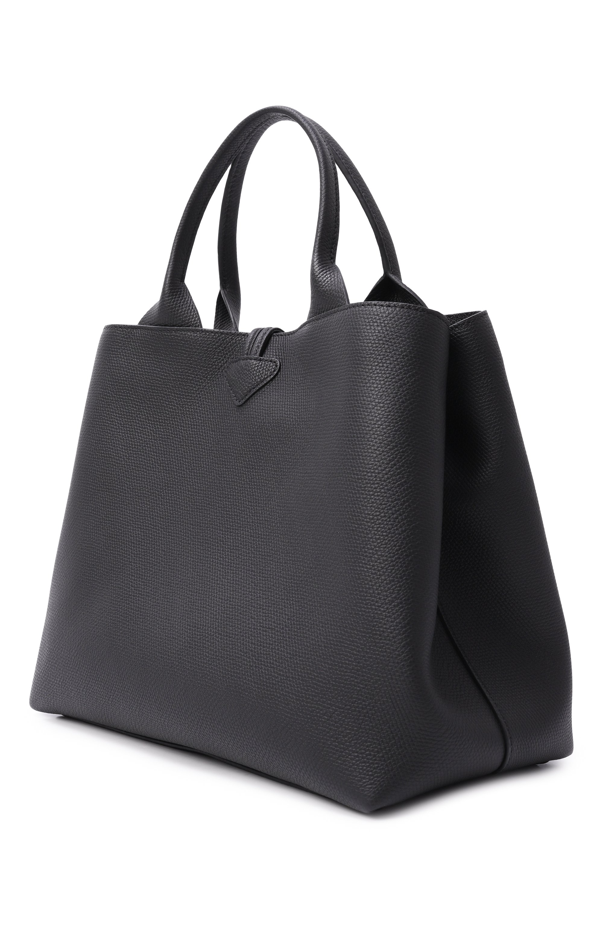 Сумка le roseau large LONGCHAMP черного цвета по цене 99550 руб., арт. 10290HFP/HFP, фото 4 Сумка le roseau large LONGCHAMP, арт. 10290HFP/HFP, фото 4