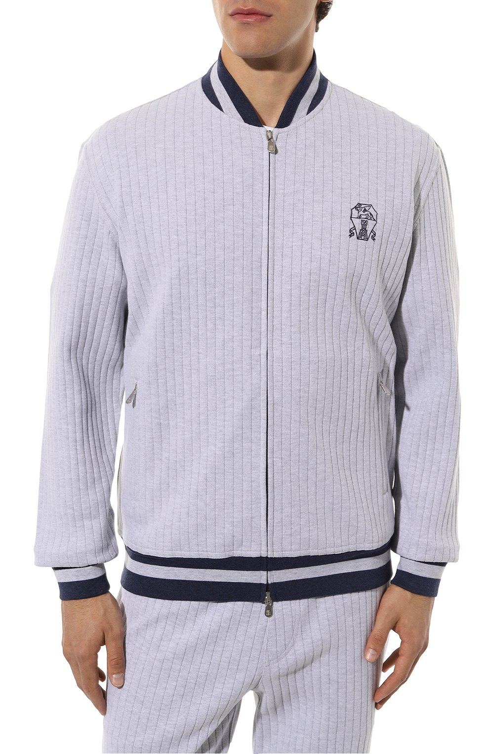 Хлопковый кардиган BRUNELLO CUCINELLI, арт. MTU20B2223, фото 3