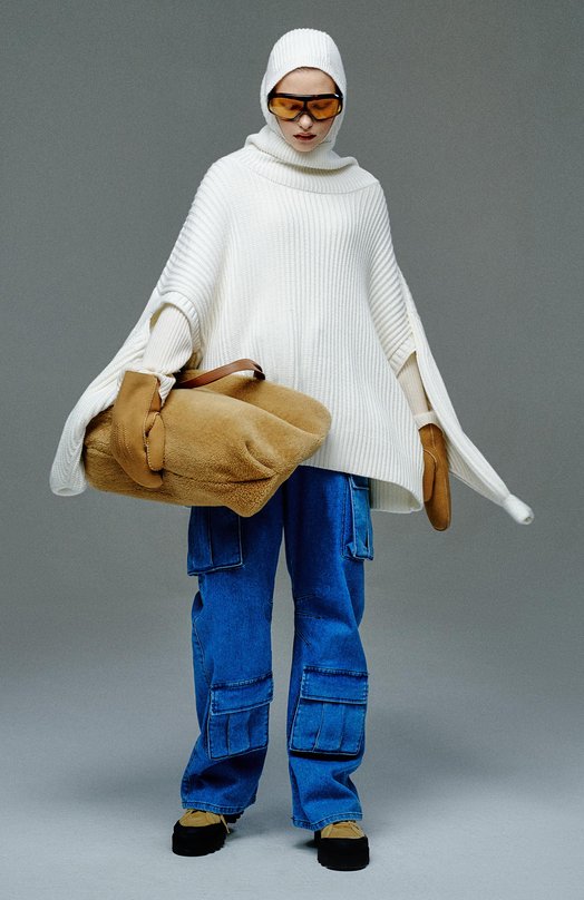 Замшевые ботинки Proenza Schouler Бежевый, фото 7