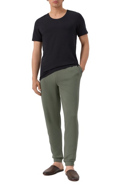 Хлопковая футболка HANRO, арт. 073088, фото 2