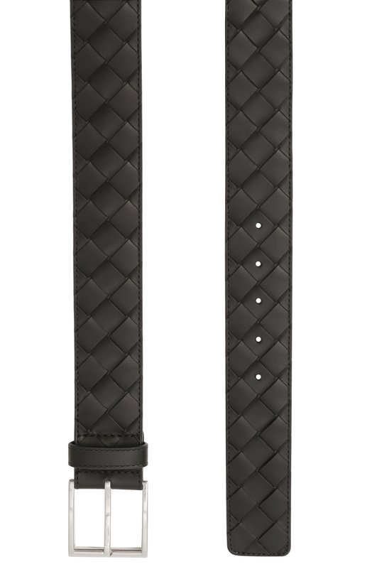 Кожаный ремень Bottega Veneta 629844/V3US3 Чёрный  629844/V3US3 Фото 3