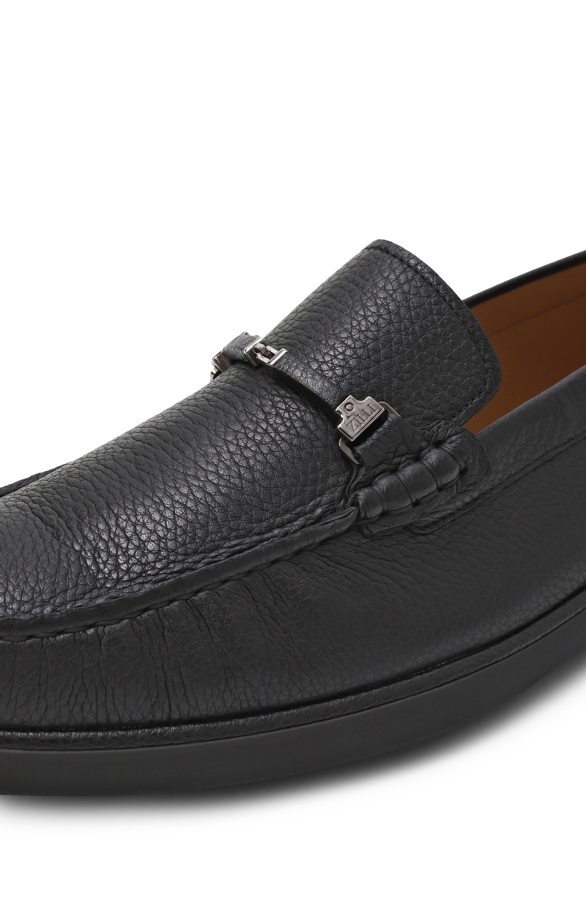 Кожаные лоферы ZILLI, арт. H0190BM1961VZTP02, фото 7