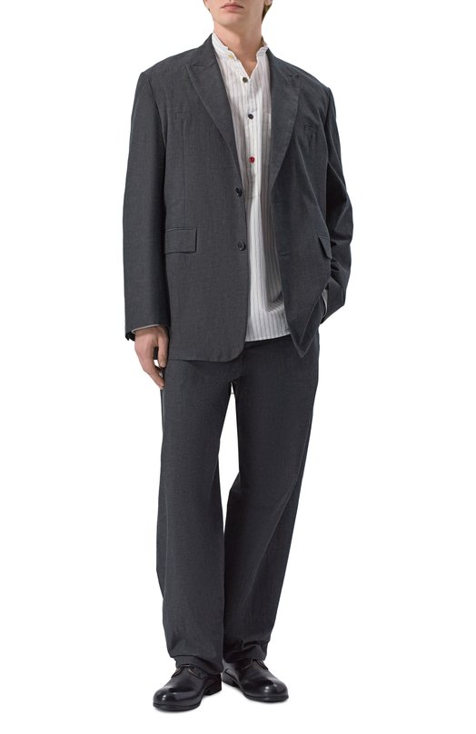 Хлопковый пиджак Undercover UP1F4101 Серый  UP1F4101 Фото 2