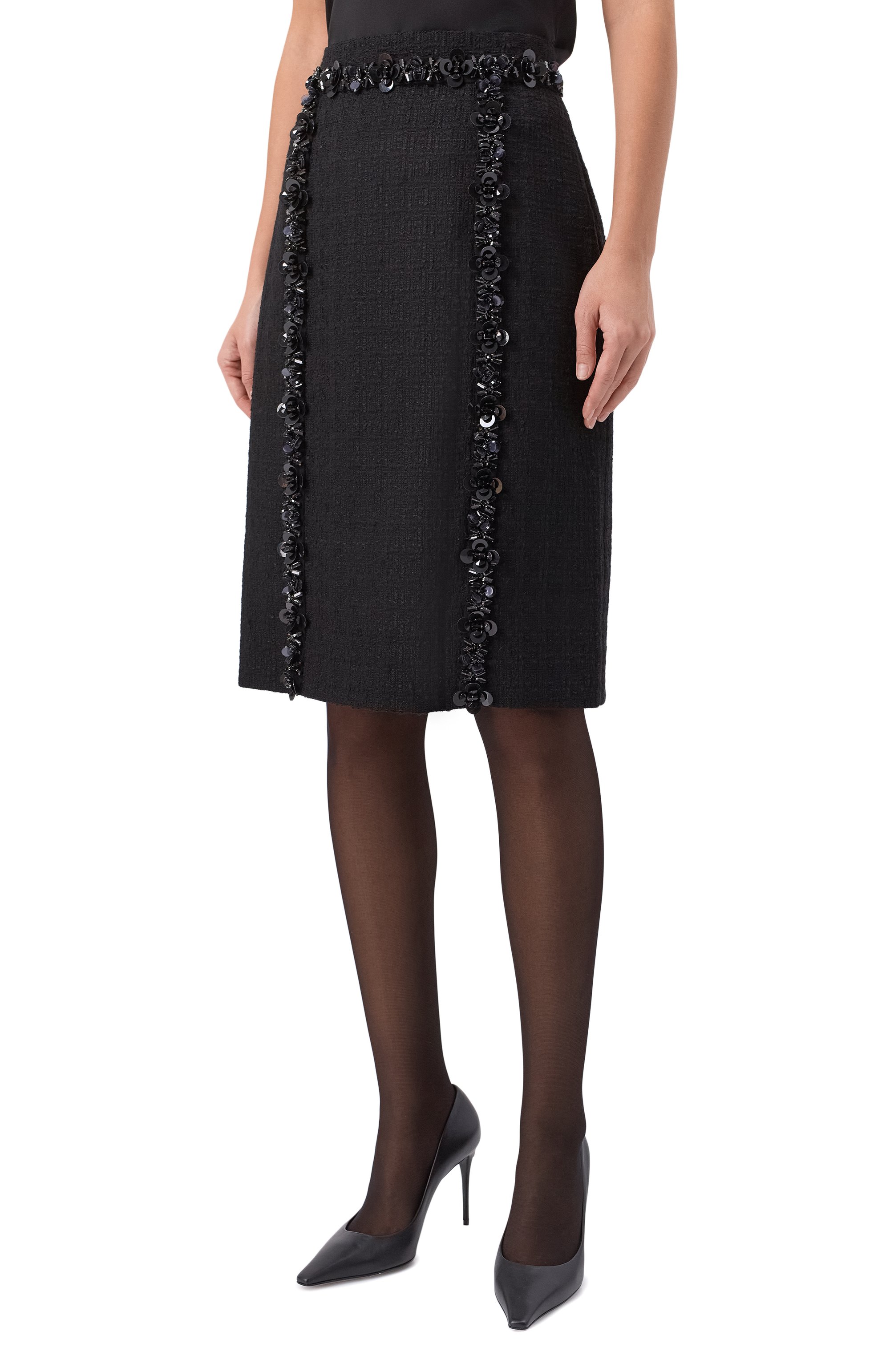 Твидовая юбка DOLCE & GABBANA, арт. F4C7CZ/FUCDQ, фото 3