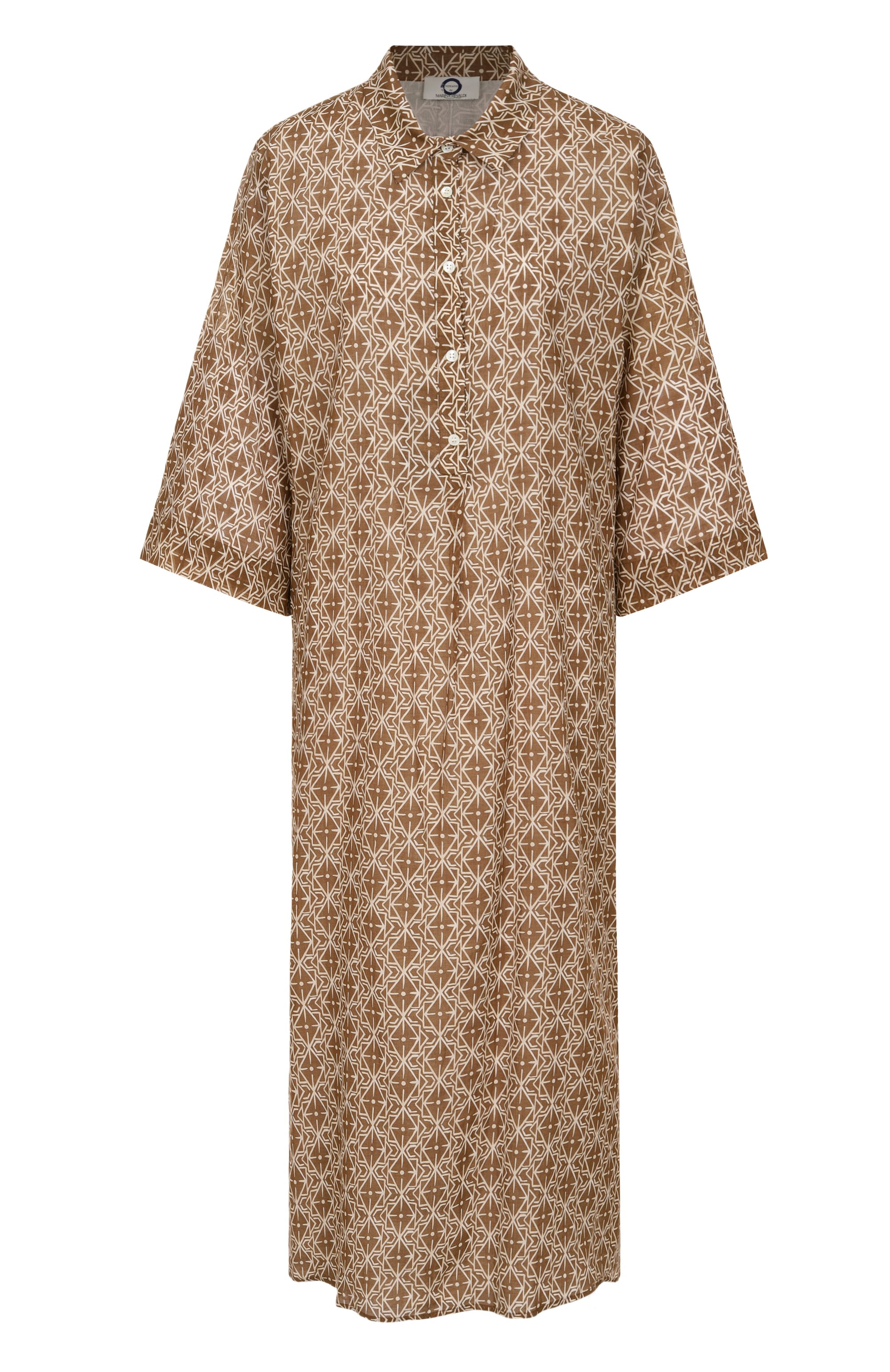 Хлопковое платье MARINA RINALDI VOYAGE, арт. VANDEA, фото 1