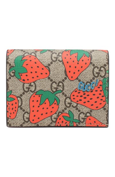 Футляр для кредитных карт gg supreme GUCCI, арт. 573839/GZRAT, фото 1