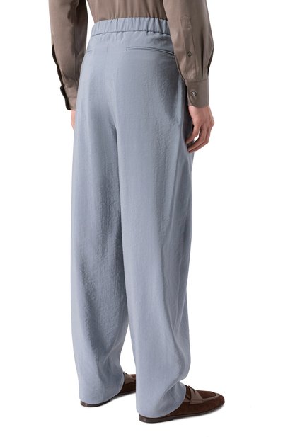 Шелковые брюки GIORGIO ARMANI, арт. GM003240/TE10081, фото 4
