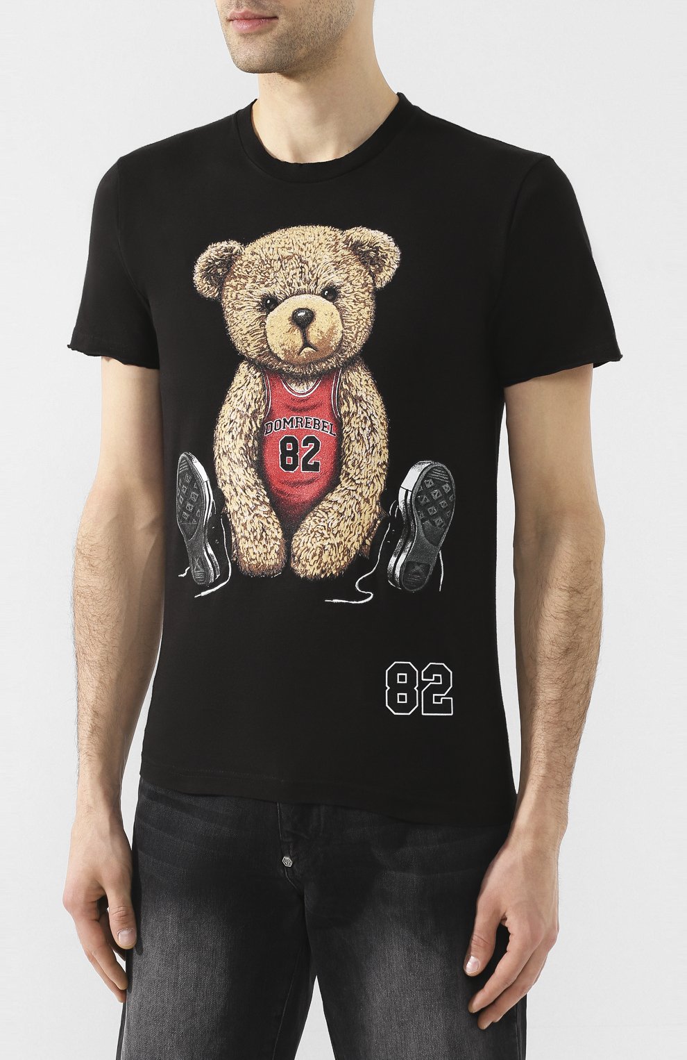 Хлопковая футболка DOMREBEL, арт. PLAYER/T-SHIRT, фото 3
