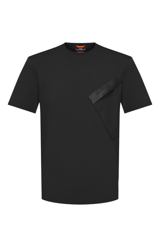 Хлопковая футболка Parajumpers 26SM-PM TSR Y02 Чёрный 26SM-PM TSR Y02