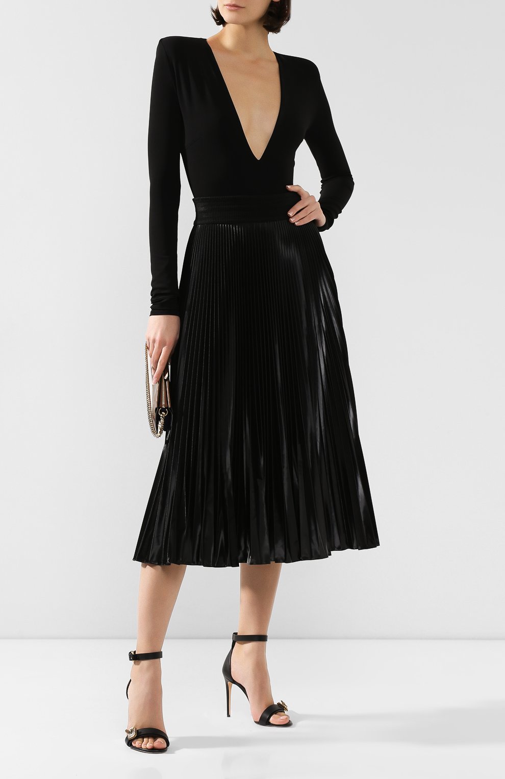 Кожаные босоножки ALEXANDER MCQUEEN, арт. 611730/WHXN2, фото 2