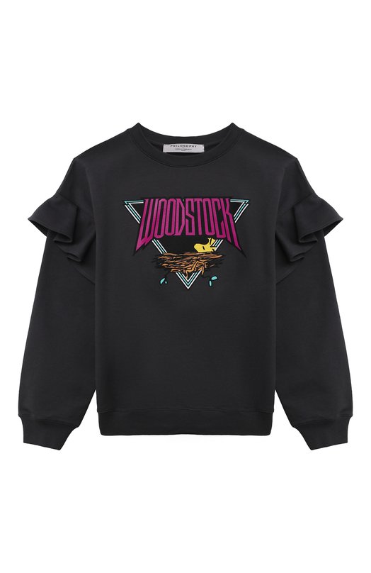 Хлопковый свитшот Philosophy di Lorenzo Serafini Kids 3810₽