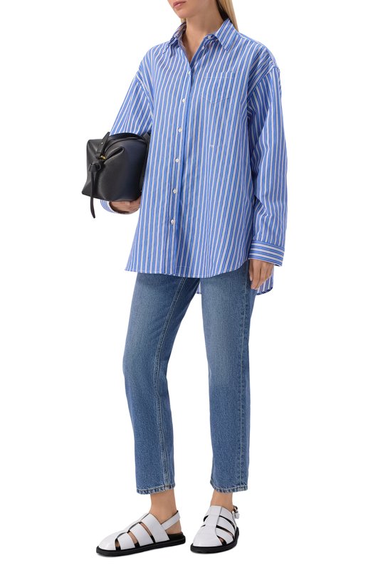 Кожаные сандалии Moschino MA10073G10/MJ0 Белый  MA10073G10/MJ0 Фото 3