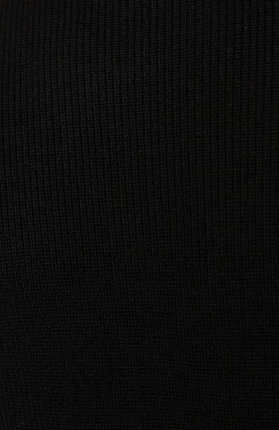 Свитер из шерсти и хлопка EMPORIO ARMANI черного цвета по цене 36550 руб., арт. 3R1MX1/1MDRZ, фото 5 Свитер из шерсти и хлопка EMPORIO ARMANI, арт. 3R1MX1/1MDRZ, фото 5