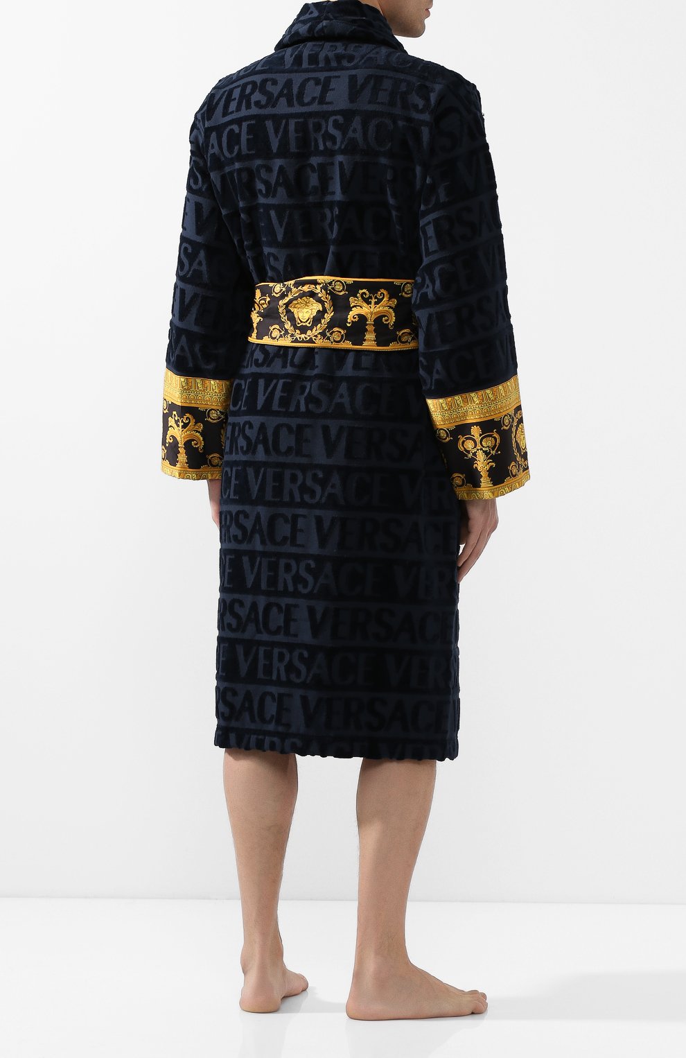 Хлопковый халат VERSACE, арт. ZACJ00008/ZC0SP052, фото 4