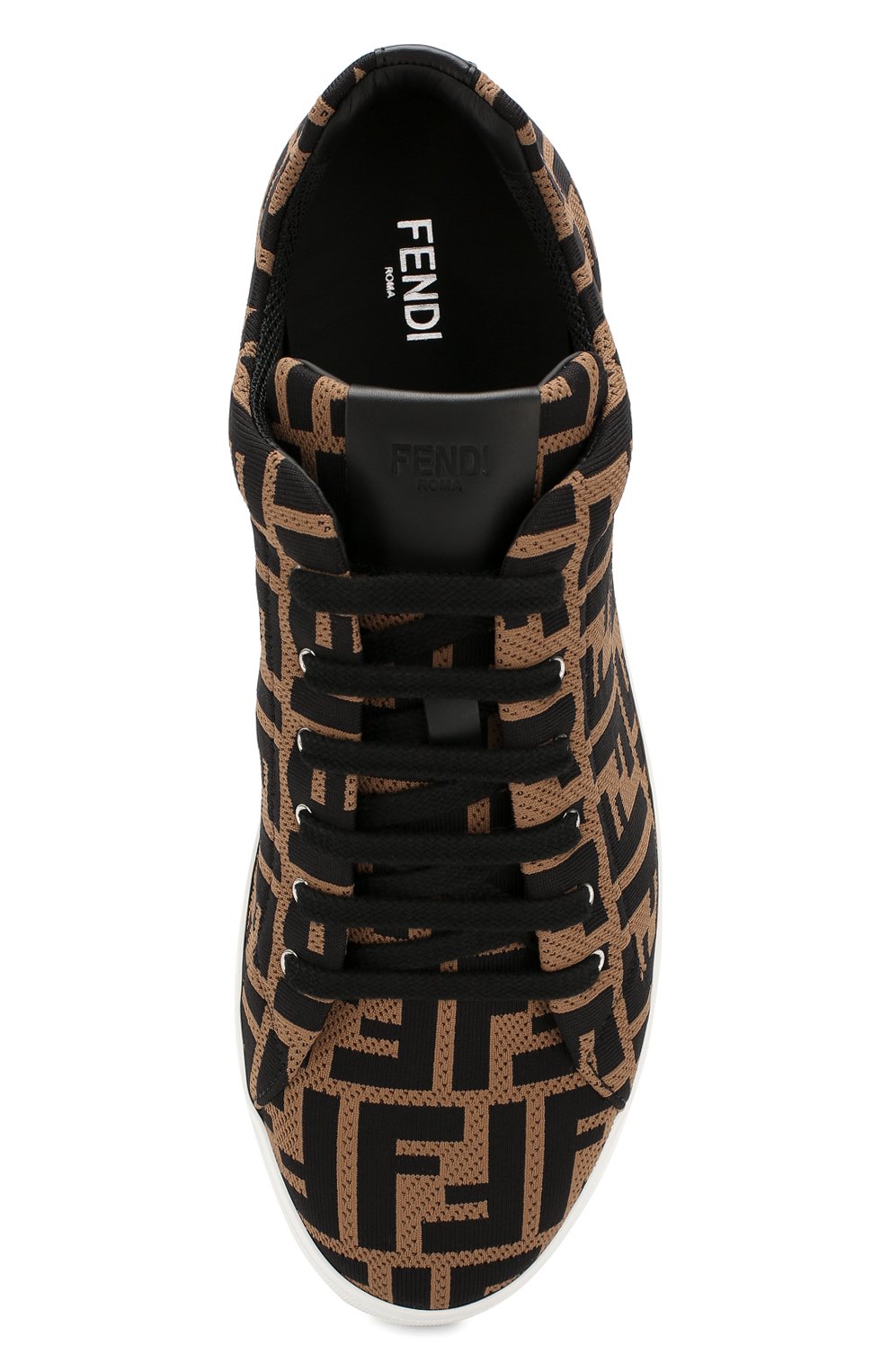 Текстильные кеды FENDI, арт. 7E1258 A7MY, фото 5