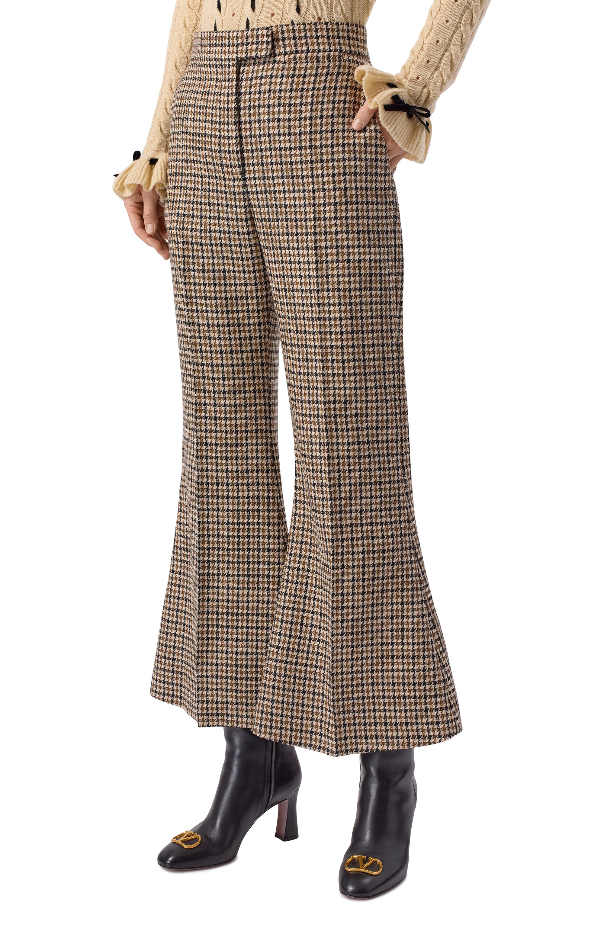 Шерстяные брюки VALENTINO, арт. 8B3RB6Z1/9WL, фото 3