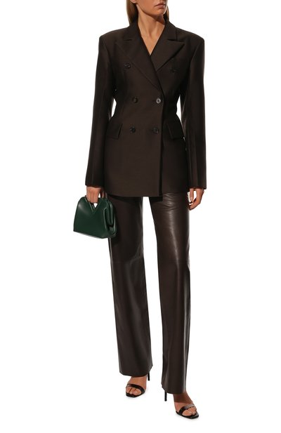 Кожаные брюки DROME, арт. DPD7135P/D1098P, фото 2