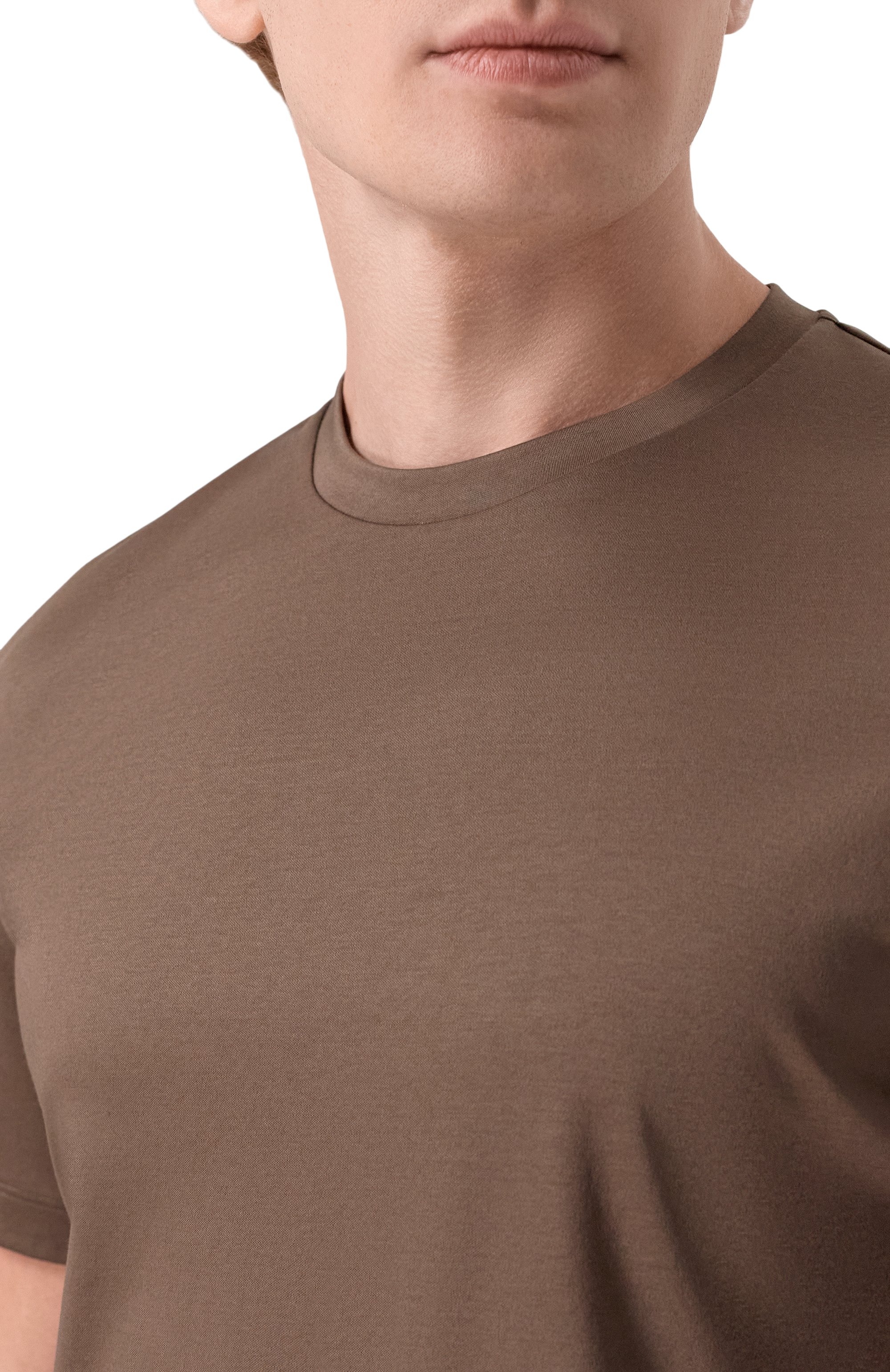 Хлопковая футболка GIORGIO ARMANI, арт. 6LSM90/SJTKZ, фото 5