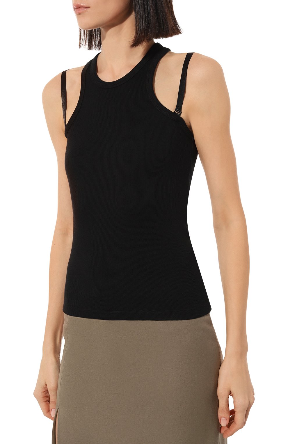 Хлопковая майка PATRIZIA PEPE, арт. 8M1459_J018, фото 3